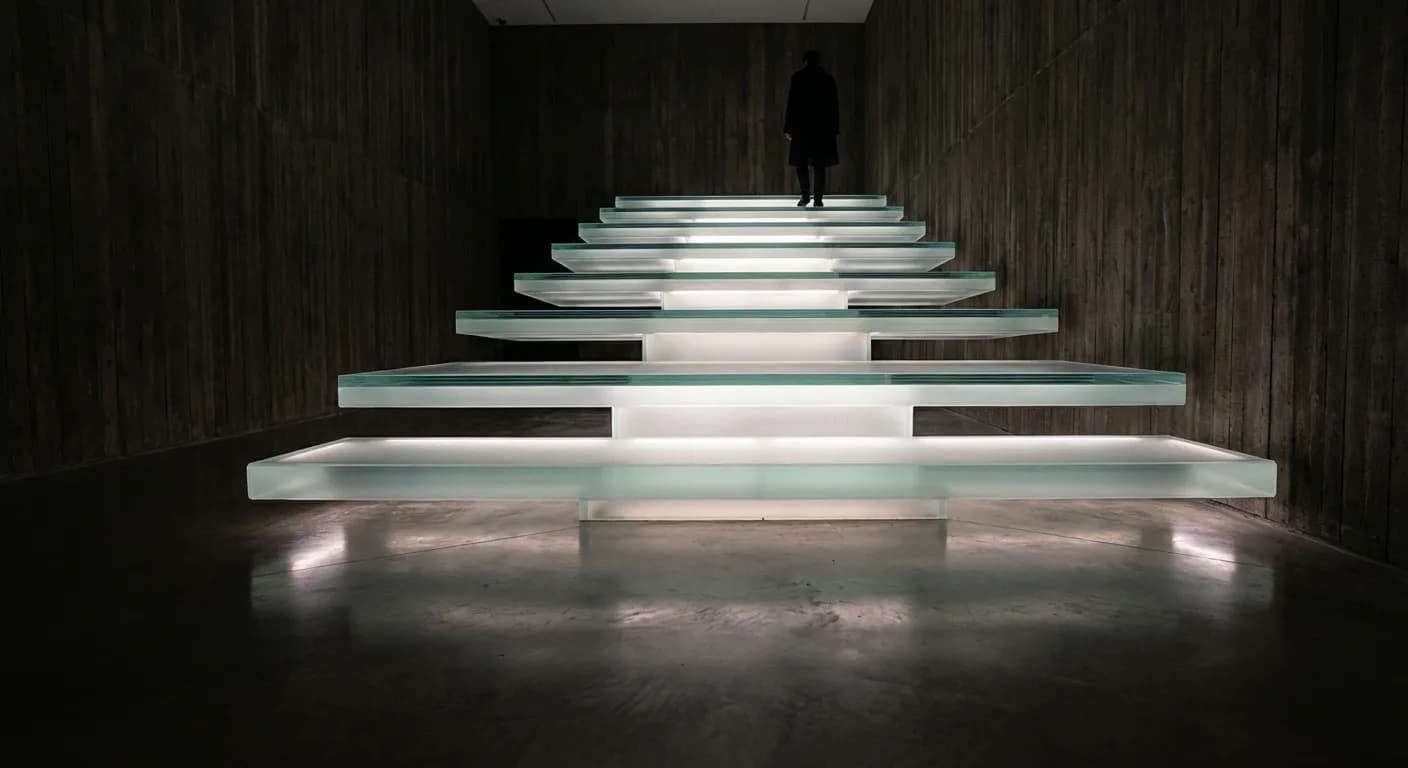 Représentation visuelle abstraite et haut de gamme du modèle en 5 étapes de l'IFRS 15