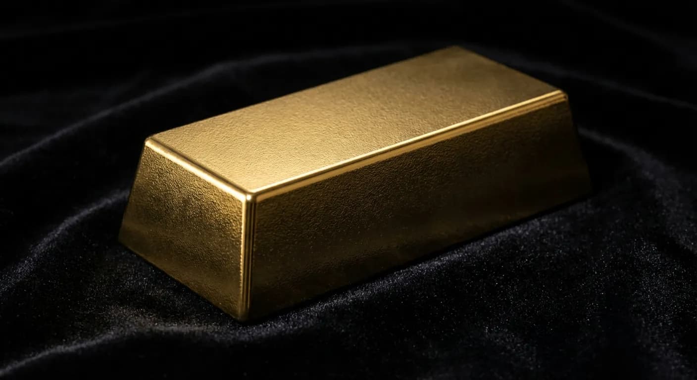 Avis Bricks : Faut-il investir en immobilier fractionné ? Miniature symbolique d'une brique en or pour l'investissement Bricks