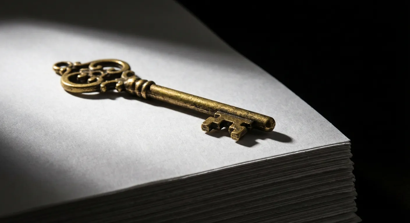 Clé dorée posée sur des documents juridiques de SCI