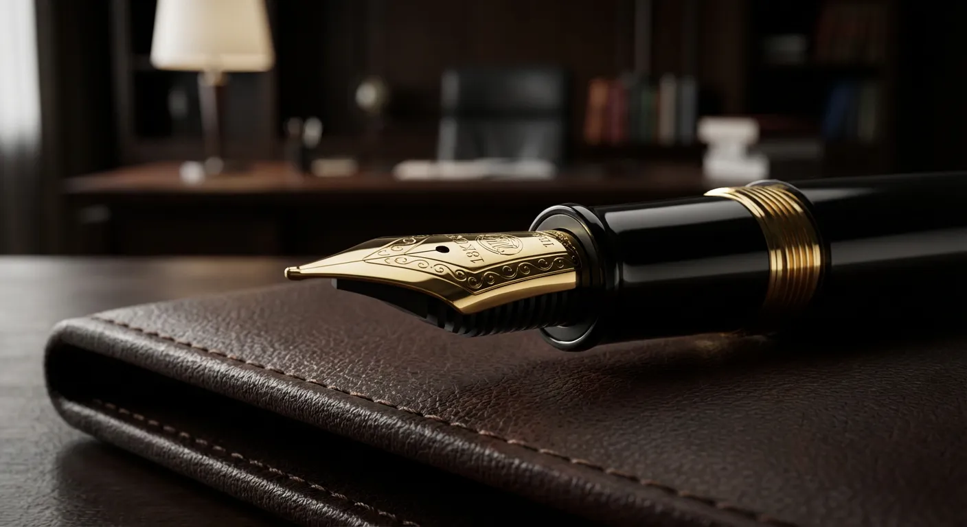 Icône de signature de contrat d'assurance vie haut de gamme