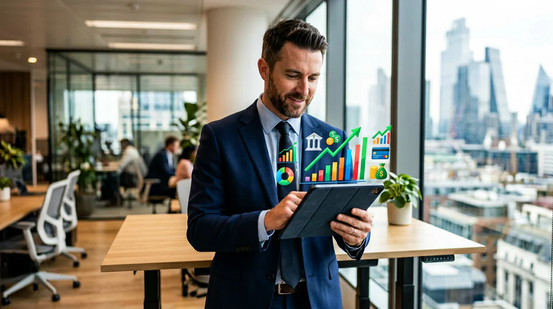 Évolution des tarifs bancaires 2026 Consultation des nouveaux tarifs bancaires 2026 sur tablette.