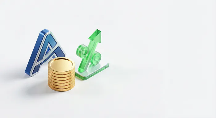 Actions Airbus Avis 2026 : Faut-il Acheter ? - Airbus : 3 Raisons d'Acheter l'Action - Pourquoi Acheter Airbus en 2026 ? Notre Avis Logo Airbus avec des pièces d'or et un symbole de hausse en pourcentage.